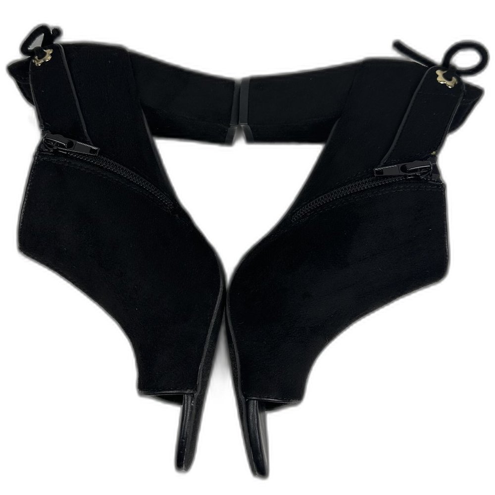 Charter Club Hirah Tie Back Blo black heels - Picture 3 of 8